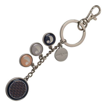 Key ring Naïades Bleu